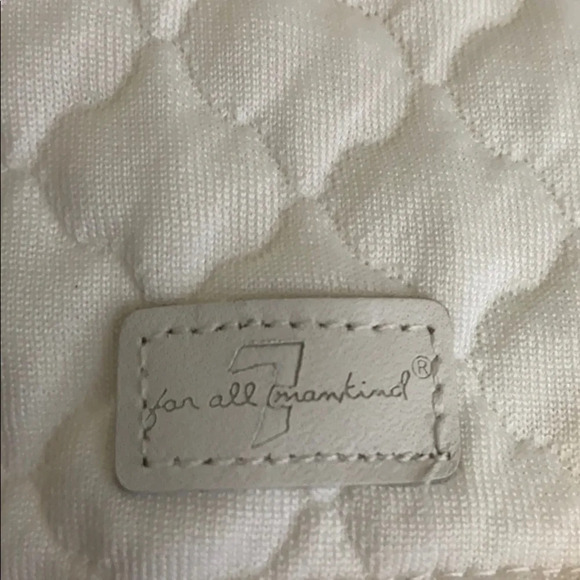 7 For All Mankind Short Sleeve Quilted Zip… - Picture 6 of 8